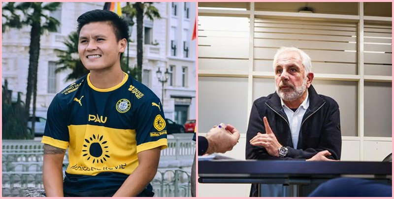 Chủ tịch Pau FC:’10 tháng ở Pháp rồi mà Quang Hải chỉ biết nói 2 từ Bông-Jua và mẹc-xi-bú-cu’