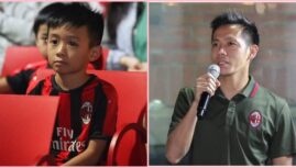 Con trai gia nhập Học viện bóng đá AC Milan, Văn Quyết:’Tôi muốn nó là cầu thủ Việt đầu tiên đá ở Series A’