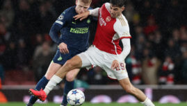 Soi kèo trận đấu giữa PSV vs Arsenal lúc 0h45 ngày 13/12/2023 – Champions League