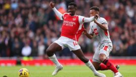Eddie Nketiah ngày càng đối diện tương lai mờ mịt tại Arsenal